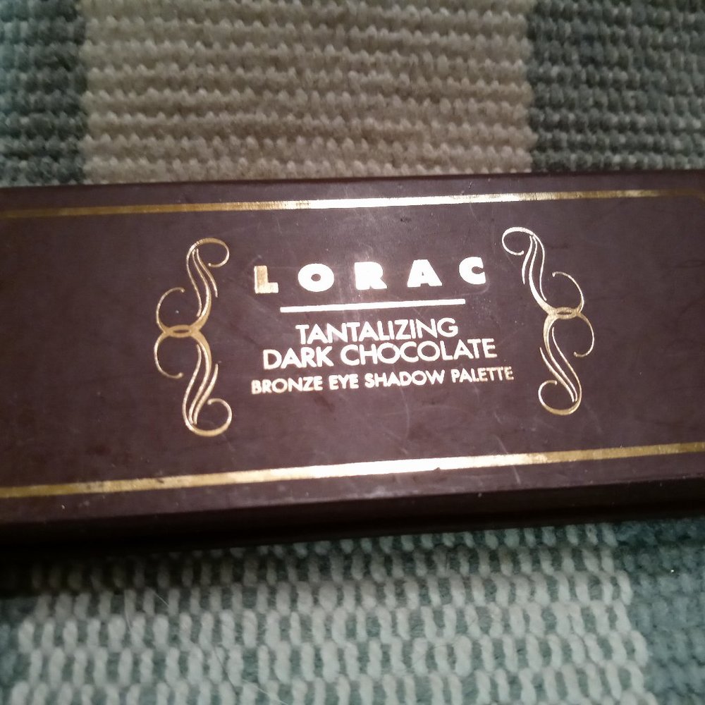 Lorac Tantalizing Dark  Chocolate Bronze Eye Shadow Palette
